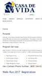 Mobile Screenshot of casadevida.net